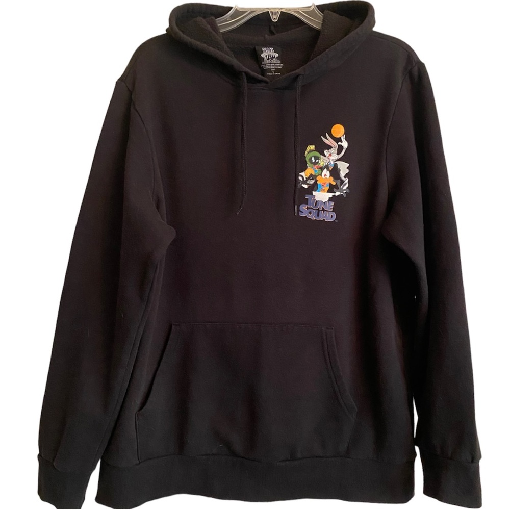 Vintage Hoodie Sweatshirt Looney Tunes Space Jam New Legacy Collector Size Large - Picture 15 of 16